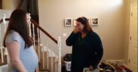 Baka je vjerovala da je trudnoća jedino iznenađenje, a onda joj je sin pokazao ovo! (VIDEO)