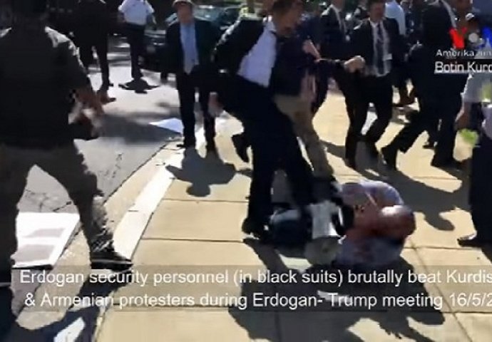 Turska krivi SAD za brutalni napad Erdoganovog osiguranja