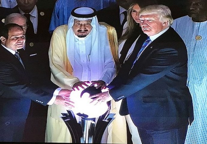 Svi pričaju o bizarnoj fotki Trumpa i svjetleće kugle, evo o čemu se radi