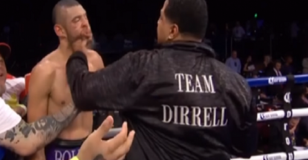 Ujak prvaka uskočio u ring i nokautirao njegovog protivnika! (VIDEO)