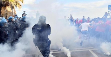 HAOS NA SICILIJI: Brutalni obračun demonstranata i policije na samitu G7