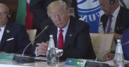 MALO MU SE SPAVALO: Trump napravio novi gaf na Samitu G7 na Siciliji!