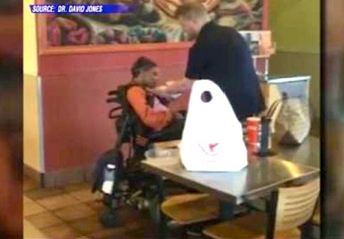 Osoba s invaliditetom je ušla u restoran, a ono što je konobar uradio je obišlo svijet! (VIDEO)