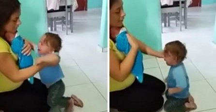 Starija sestra prvi put upoznaje novu bebu, a njena reakcija je čak i majku iznenadila! (VIDEO)