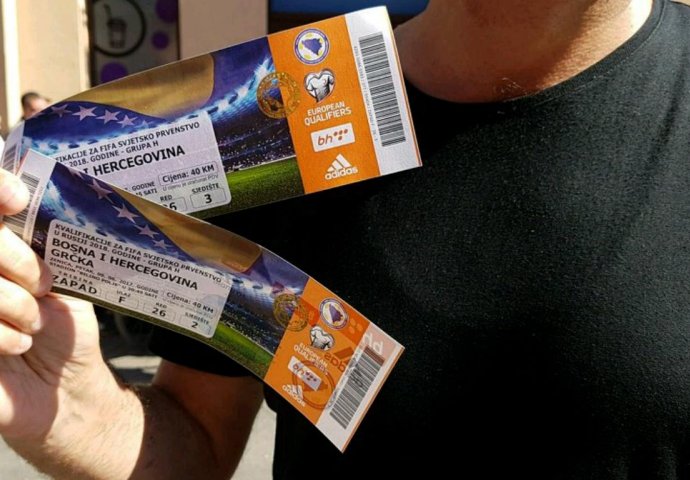 Veliko interesovanje za utakmicu BiH - Grčka, navijači od sinoć u redovima za kupovinu ulaznica