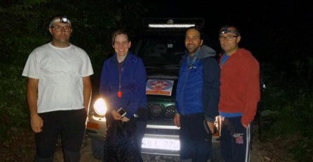 GSS Jablanica spasili dvoje izgubljenih engleskih turista na Prenju