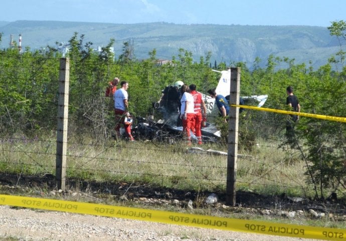 Uzrok avionske nesreće u Mostaru vjerovatno srčani udar pilota