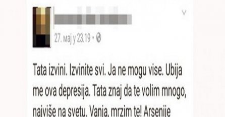 NAPISALA STATUS PA SKOČILA S MOSTA: Ostavila stvari, pa skočila u Savu!