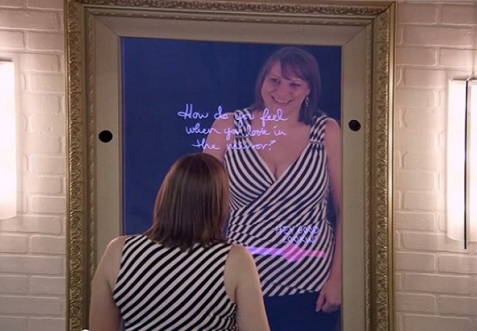 Ova žena je mrzila svoj izgled, a onda je stala pred ovo "posebno ogledalo" (VIDEO)
