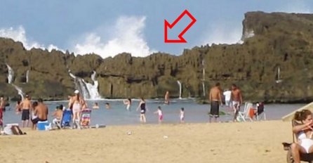 Snimala je plažu, a ono što se desilo nekoliko sekundi poslije ju je ostavilo bez teksta! (VIDEO)