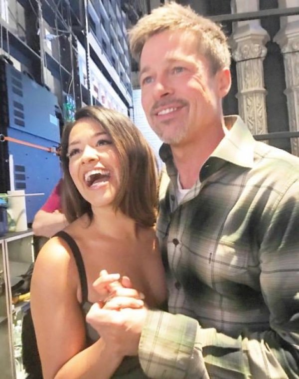 brad-pitt-gina-rodriguez-instagram