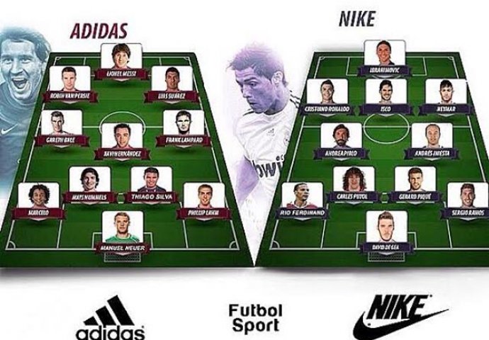 ADIDAS VS. NIKE: Bio bi to sudar fudbalskih titana!