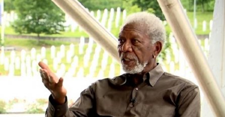 Morgan Freeman u Potočarima: "Vi ste posebni, preživjeli ste strahotu, a ne mrzite"