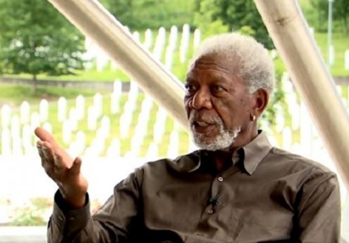 Morgan Freeman u Potočarima: "Vi ste posebni, preživjeli ste strahotu, a ne mrzite"