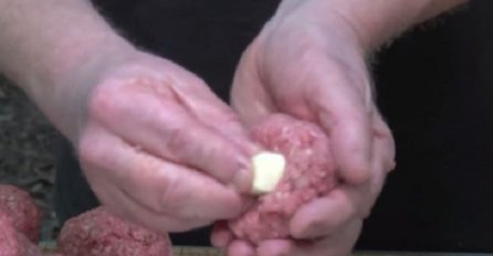 Da prste poližeš: Stavio je sir u mesnu kuglicu, no čekajte da vidite krajnji rezultat (VIDEO)