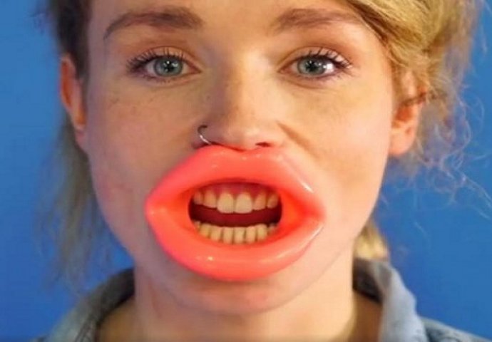 ŽENE, ZAR STE NA TO SPALE?! Ova vještačka usta imaju posebnu namjenu (VIDEO)