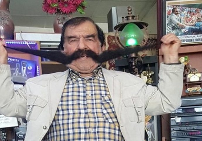 Nije brijao brkove 50 godina i ne misli ih brijati dok je živ (VIDEO)