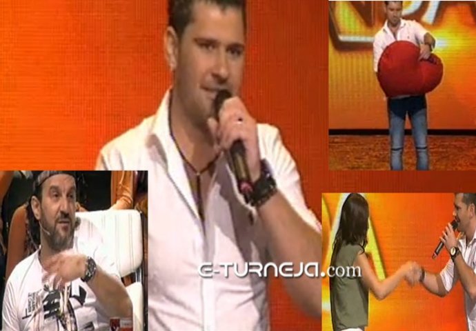 DENIS KADRIĆ PONOVO NAPRAVIO SHOW U "ZVEZDAMA GRANDA": A onda je izašla njegova obožavateljica i dala mu... (VIDEO)