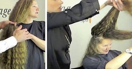 20 godina nije ništa radila sa svojom kosom: Kada ju je frizer uzeo pod svoje ruke, nastalo je nešto nevjerovatno (VIDEO)