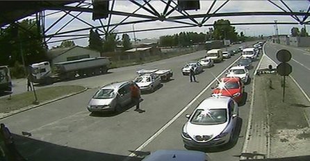 Duge kolone vozila zabilježene na graničnim prijelazima na sjeveru BiH
