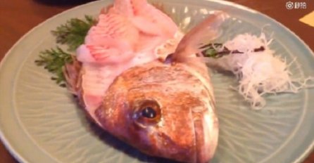 Naručila je ribu u restoranu, ali nakon ove scene to joj više nikada neće pasti na pamet (VIDEO)