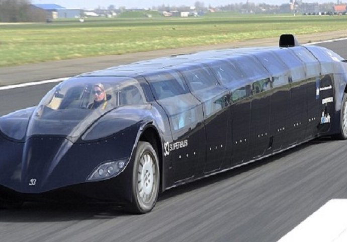 Napravljen je prvi super autobus koji može dostići brzinu i do 250 km/h (VIDEO) 