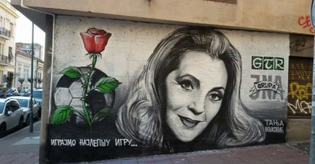 Mural Tanje Bošković osvanuo u Beogradu, a na društvenim mrežama nastao HAOS zbog njene reakcije: Vidite li šta ih muči?