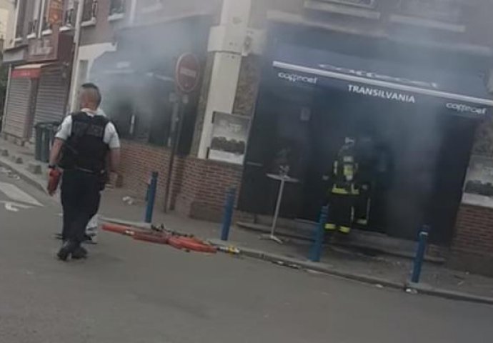 MOLOTOVLJEV KOKTEL BAČEN NA RESTORAN: Dvanaest povrijeđenih (VIDEO)