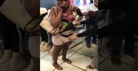 Uhvatila je ženu u krađi, a kad je podigla haljinu, ostala je u totalnoj nevjerici! (VIDEO)