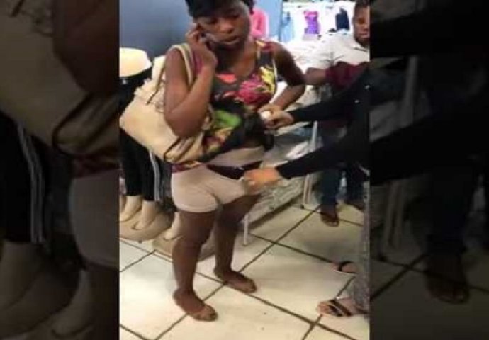 Uhvatila je ženu u krađi, a kad je podigla haljinu, ostala je u totalnoj nevjerici! (VIDEO)