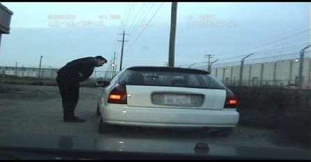 Zaustavio je automobil pod sumnjom da je vozač pijan, no pravi šok je uslijedio tek kada je vidio ko sjedi za volanom! (VIDEO)