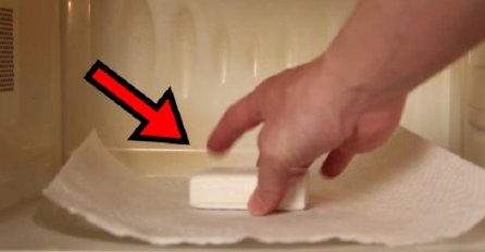 Stavio je sapun u mikrovalnu: Pogledajte šta se dogodilo nakon samo dvije minute (VIDEO)