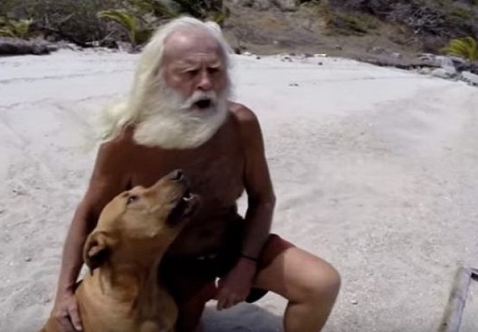 Bio je milioner, a već 20 godina živi sa psom na pustom otoku (VIDEO)