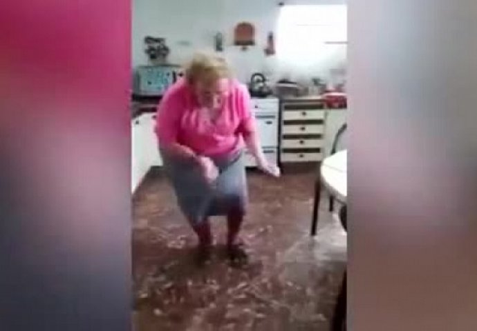 Bakica rastura: Ples u kuhinji 74-godišnje starice, nasmijao je milione ljudi (VIDEO)