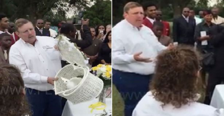 Tokom pogreba pustili su bijele golubice iz kutije, a onda se šokirali onim što je uslijedilo (VIDEO)