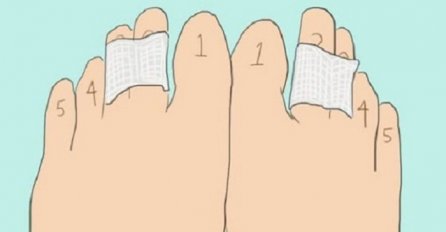 Evo zašto ćete već danas zalijepiti ova dva prsta na nogama: EFEKAT ZAČUĐUJUĆ