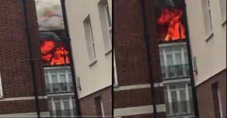 LONDON: Još jedna zgrada u plamenu, UZROK NEPOZNAT! (VIDEO)