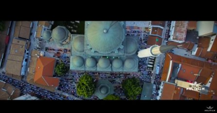 FASCINANTNI SNIMCI IZ ZRAKA: Bajramsko jutro u Sarajevu (VIDEO)