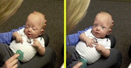 Beba je prvi put čula mamin glas, a njena reakcija je neprocjenjiva! (VIDEO)