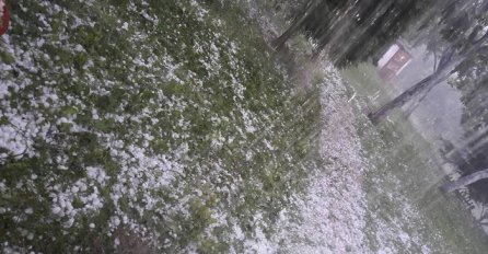 VELIKA MATERIJALNA ŠTETA: Jak grad i oluja u svim dijelovima Grada Zenica