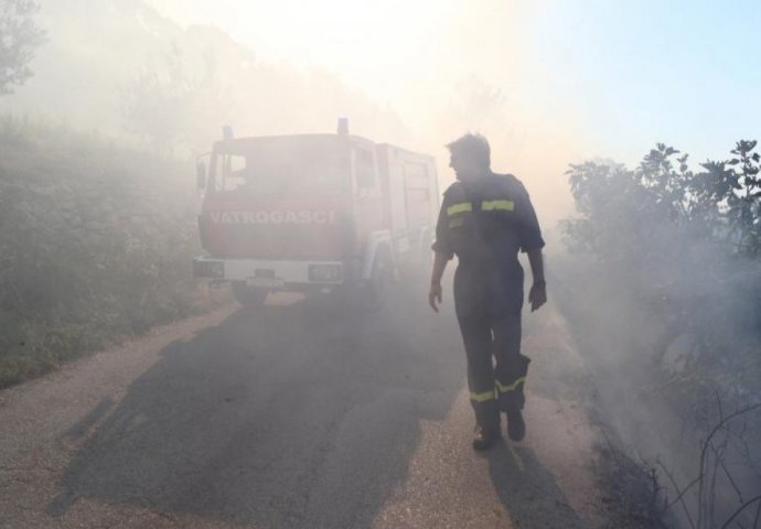 TRESE SE TLO U HERCEGOVINI, ŠUME GORE – Sedam zemljotresa u Trebinju, vatrogasci se i dalje bore s vatrom