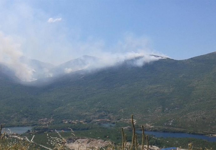 Kiša ugasila kilometarski požar na području Trebinja