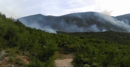 Trebinje: Jak vjetar ponovo rasplamsao vatru