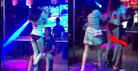 Odveo je svoju dugogodišnju djevojku u striptiz klub, par sekundi kasnije se debelo pokajao (VIDEO)