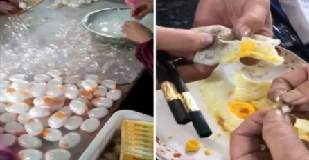 Šokantni klip prikazuje kako Kinezi proizvode lažna jaja, ovako nešto još niste vidjeli! (VIDEO) 