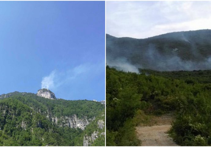 NOVE INFORMACIJE O POŽARIŠTIMA U BIH / U Jablanici situacija neizvjesna, u Trebinju vatrogasci na izmaku snage