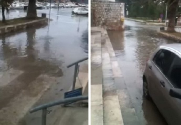 More u Hrvatskoj se diglo metar iznad obale: Od jutros se samo priča o vodenoj katastrofi (VIDEO)