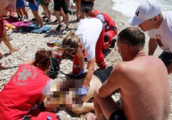 Otac iz Srbije koji je spašavao sina preminuo u bolnici, cijela plaža se borila za njegov život