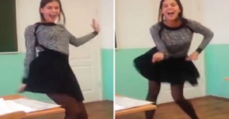 Ova Ruska tinejdžerica postala viralni hit zbog plesa u učionici, provjerite zašto! (VIDEO)