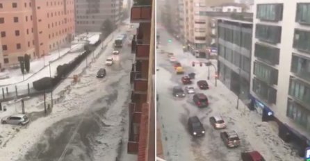  NEZAPAMĆENO NEVRIJEME : Snijeg i led do koljena, očajni građani mole za pomoć (VIDEO)